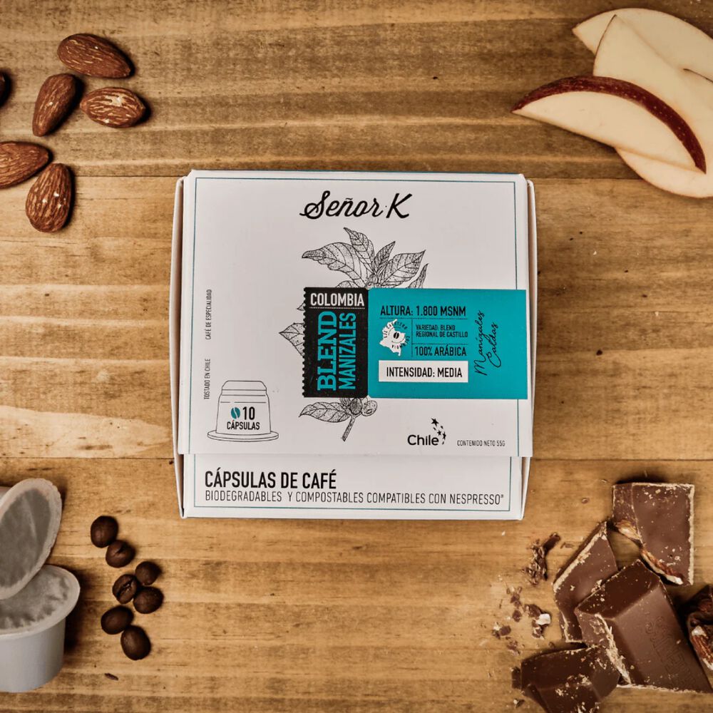 C&aacute;psulas Nespresso Blend Manizales X10 Caf&eacute; Se&ntilde;or K image number 2.0