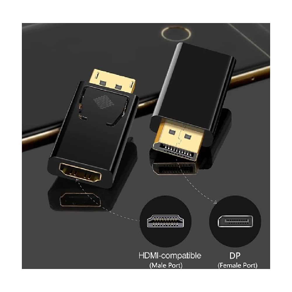 Adaptador Displayport A Hdmi 1080 Full Hd Convertidor De Puerto De Pantalla Sin Cable image number 4.0