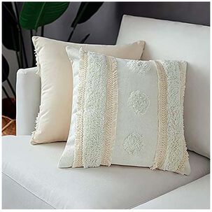 Pack De 02 Fundas De Cojin Dise&ntilde;o Boho 45x45 Cm M08