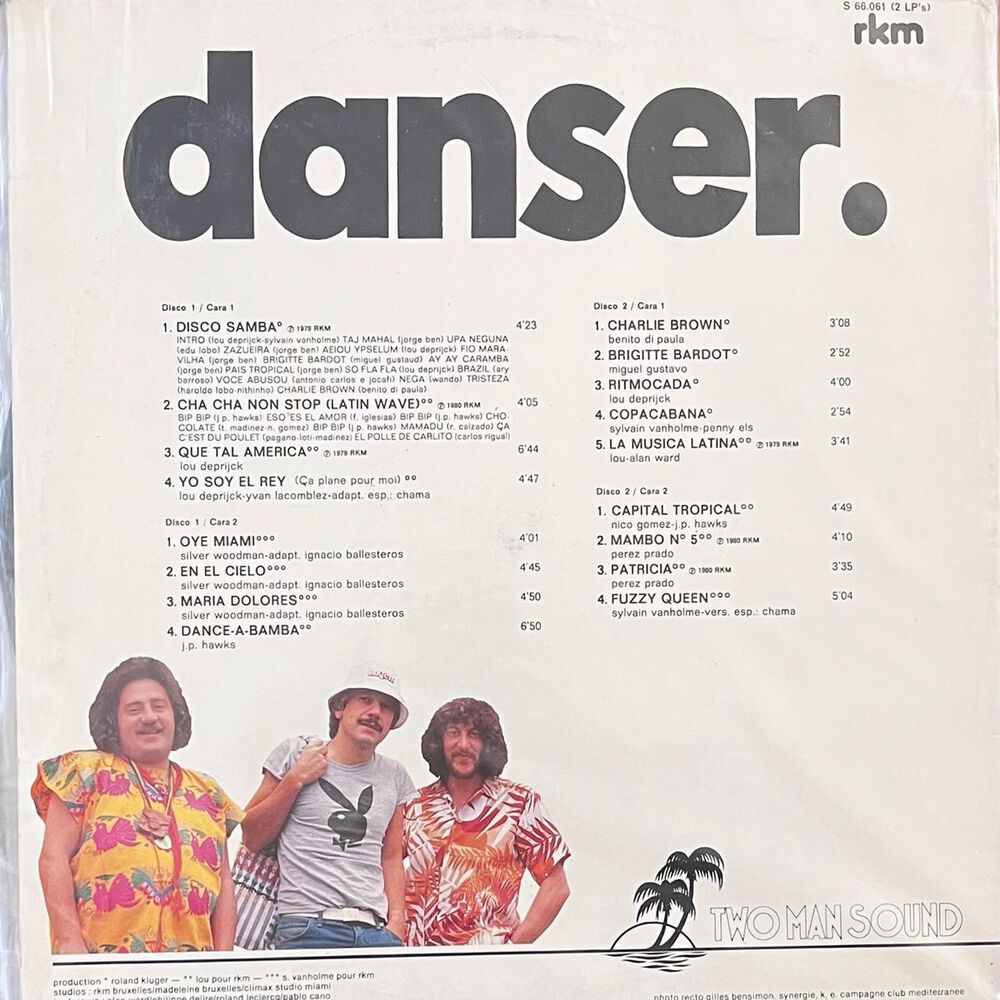 Two Man Sound - Danser (2lp) | Vinilo Usado image number 4.0
