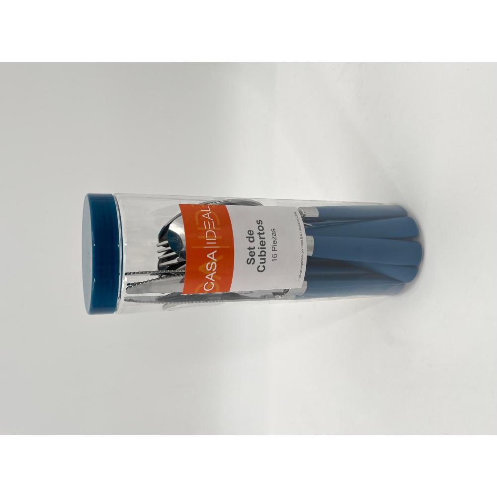 Cubiertos De Mesa Casaideal Blue 16p / 16 Piezas image number 0.0