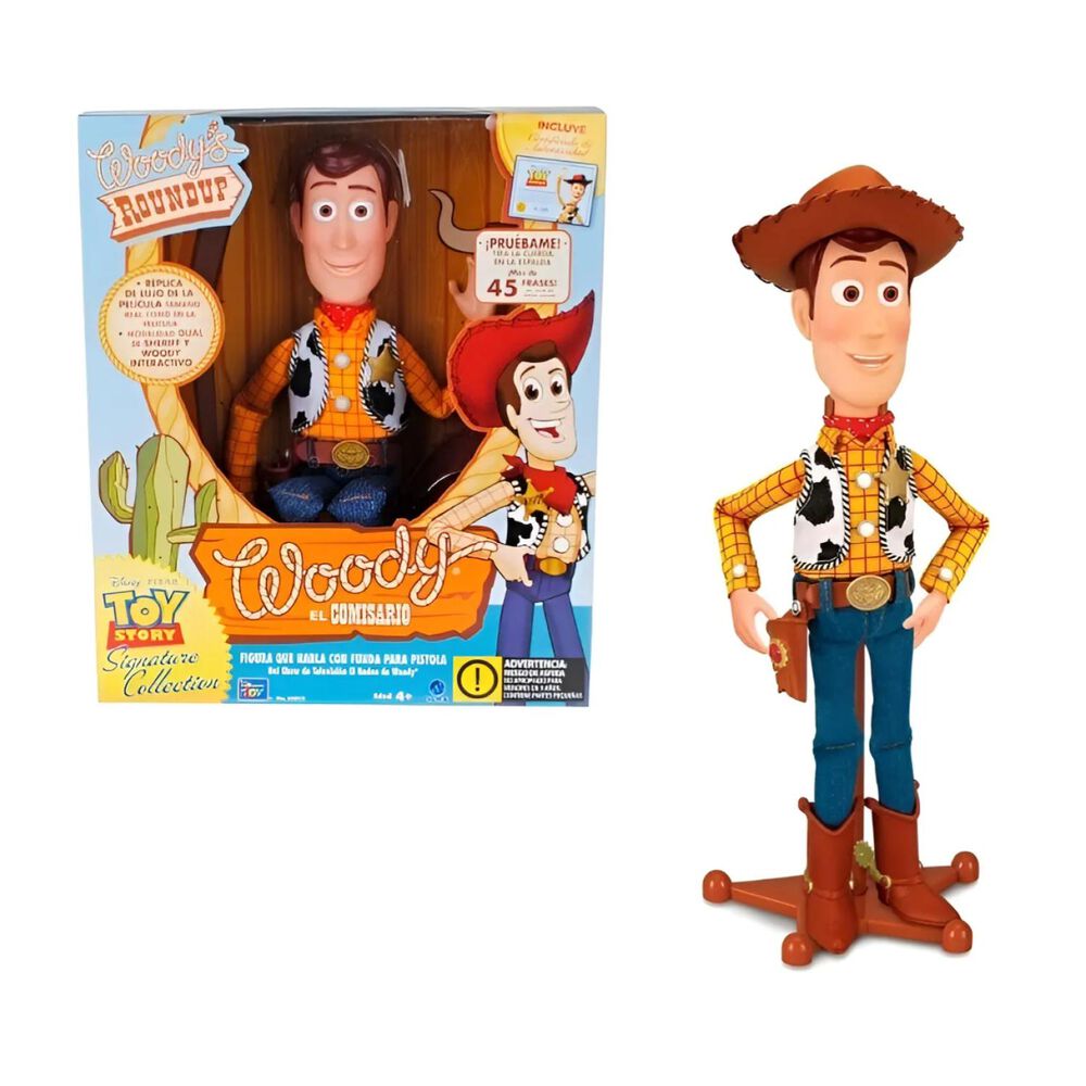 Juguete Figura Woody Sheriff Con Sonido 30cm Infantil image number 1.0