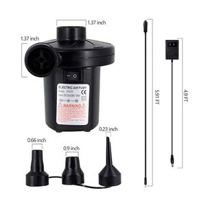 Inflador Deflador Electrico Para Colchones Y Piscinas Ac