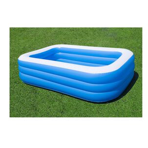 Piscina Inflable 3 Anillos Rectangular 210x140x60cm