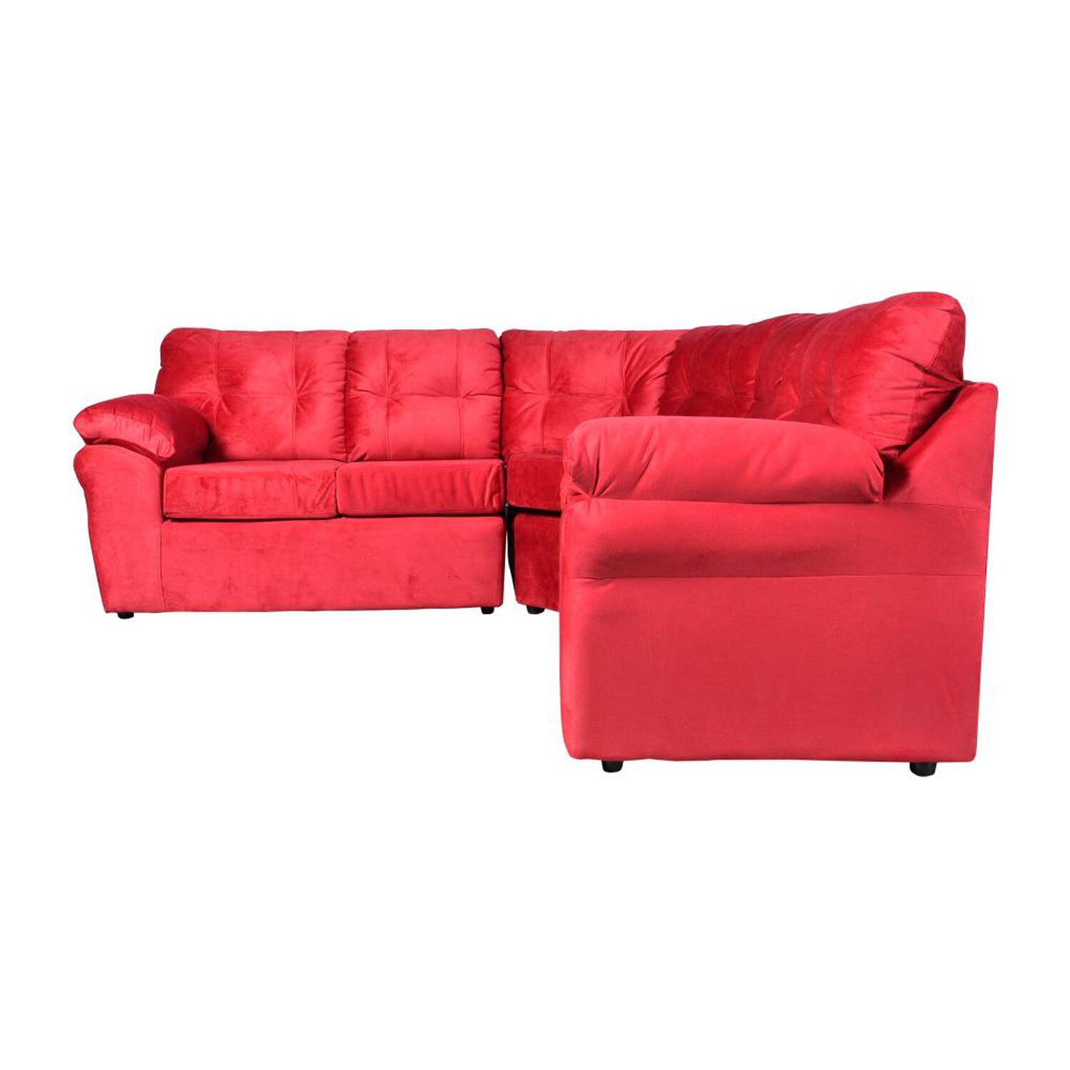Sof&aacute; Seccional Casa Ideal Atlas Felpa / 5 Cuerpos image number 0.0
