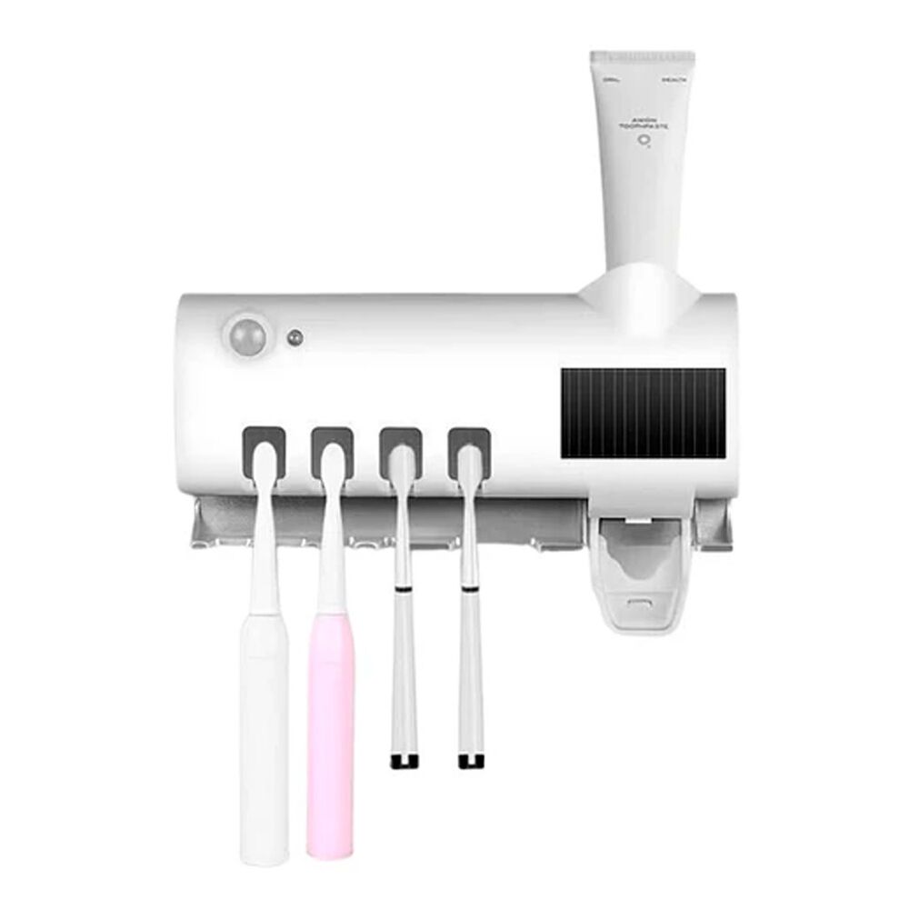 Soporte Esterilizador Multifuncional Uv Para Cepillos De Dientes image number 0.0