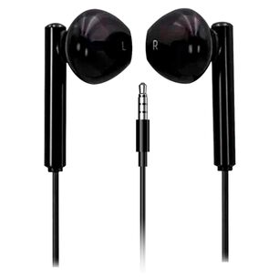 Audifonos Alambricos Manos Libres Jack 3.5mm Negro M19