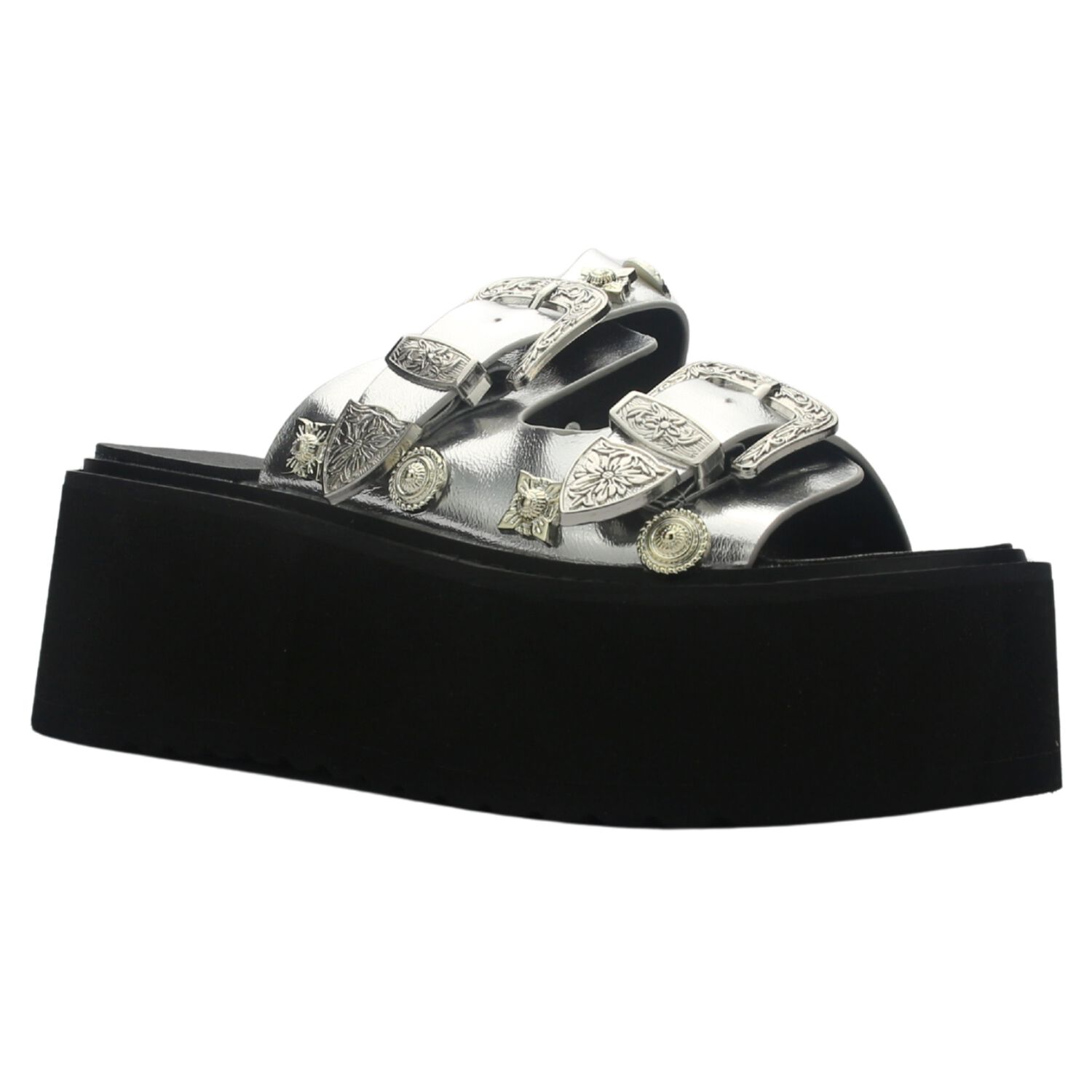 Sandalia Mujer Casual Plateada Chalada Way-20 image number 2.0