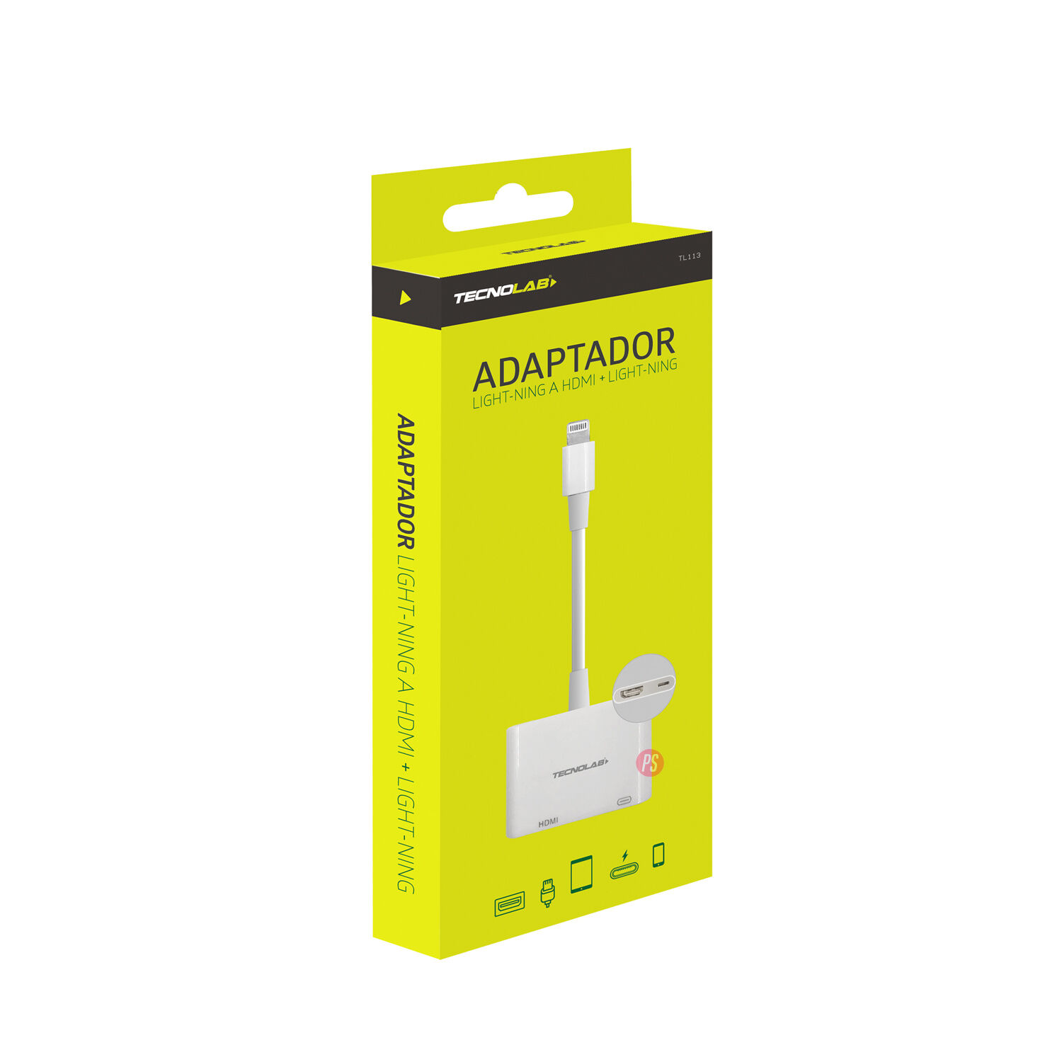 Adaptador Lightning A Hdmi Compatible Iphone Y Ipad - Ps image number 4.0