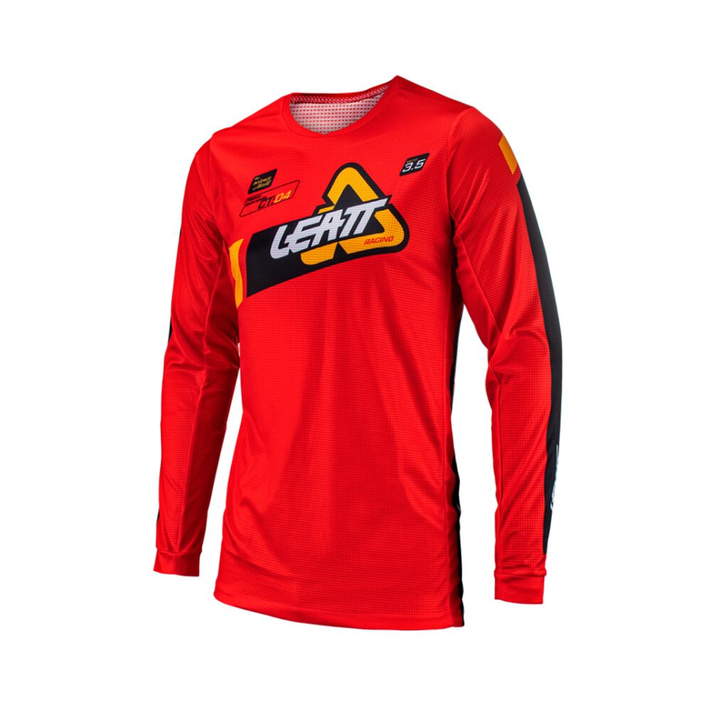 Kit Leatt Moto 3.5 Jersey Con Pantal&oacute;n Rojo image number 2.0