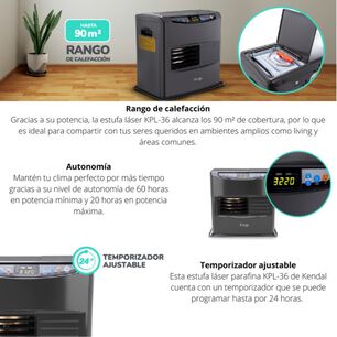 Estufa Tipo A Para Kerosene Parafina Kpml-36