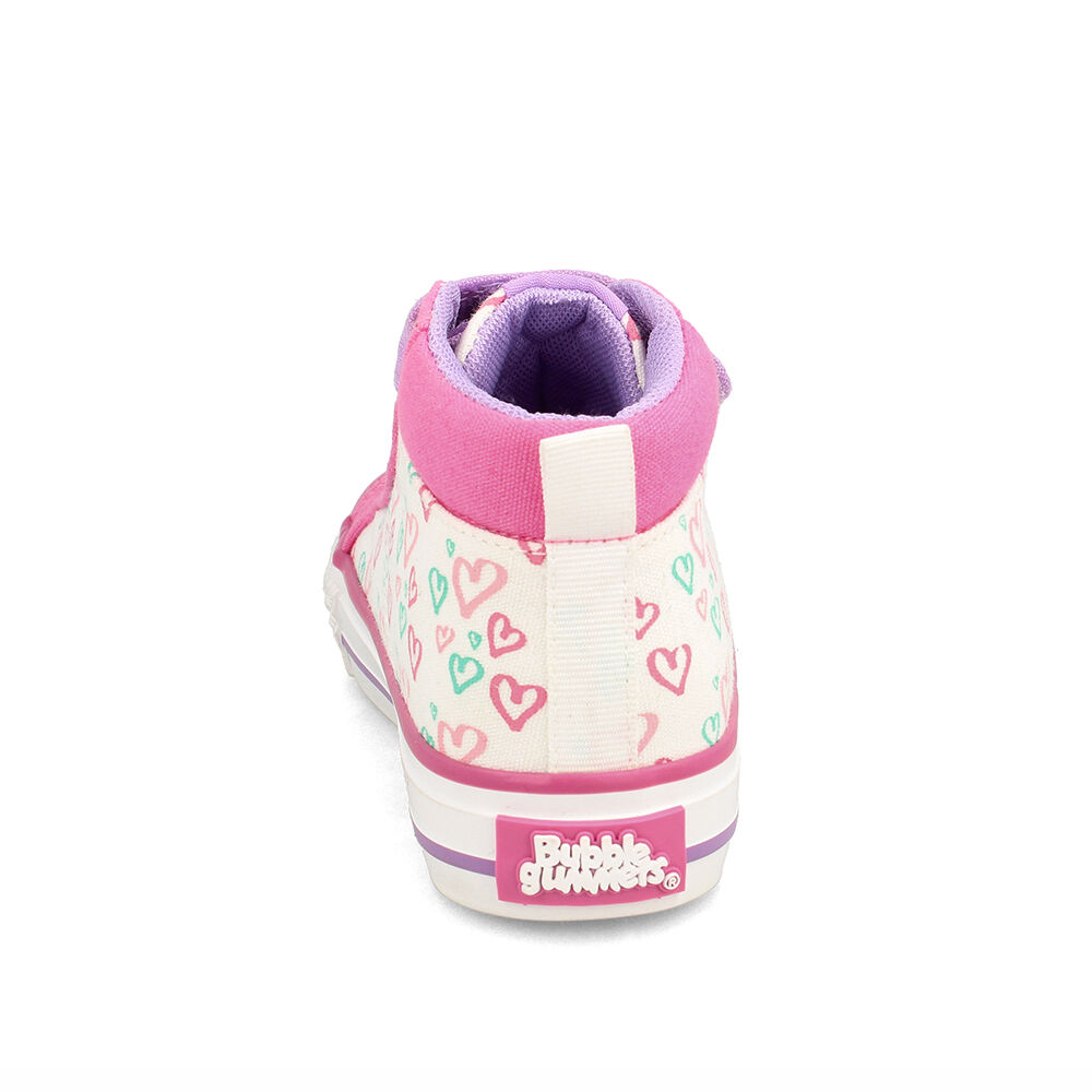 Zapatilla Niña Bubblegummers Astorga Blanco-rosado image number 2.0