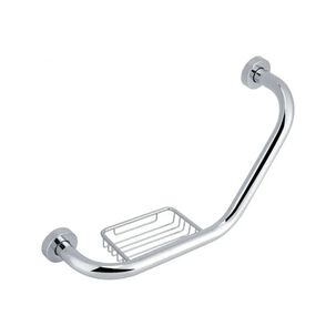 Agarradera Seguridad Manilla Baño 135 Cm Plateado
