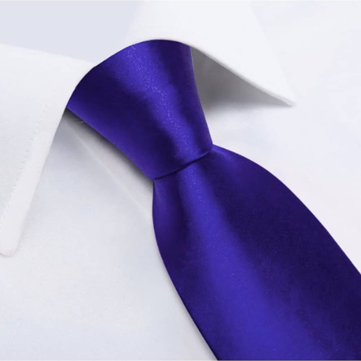 Corbatas Seda Hombres Morado image number 2.0