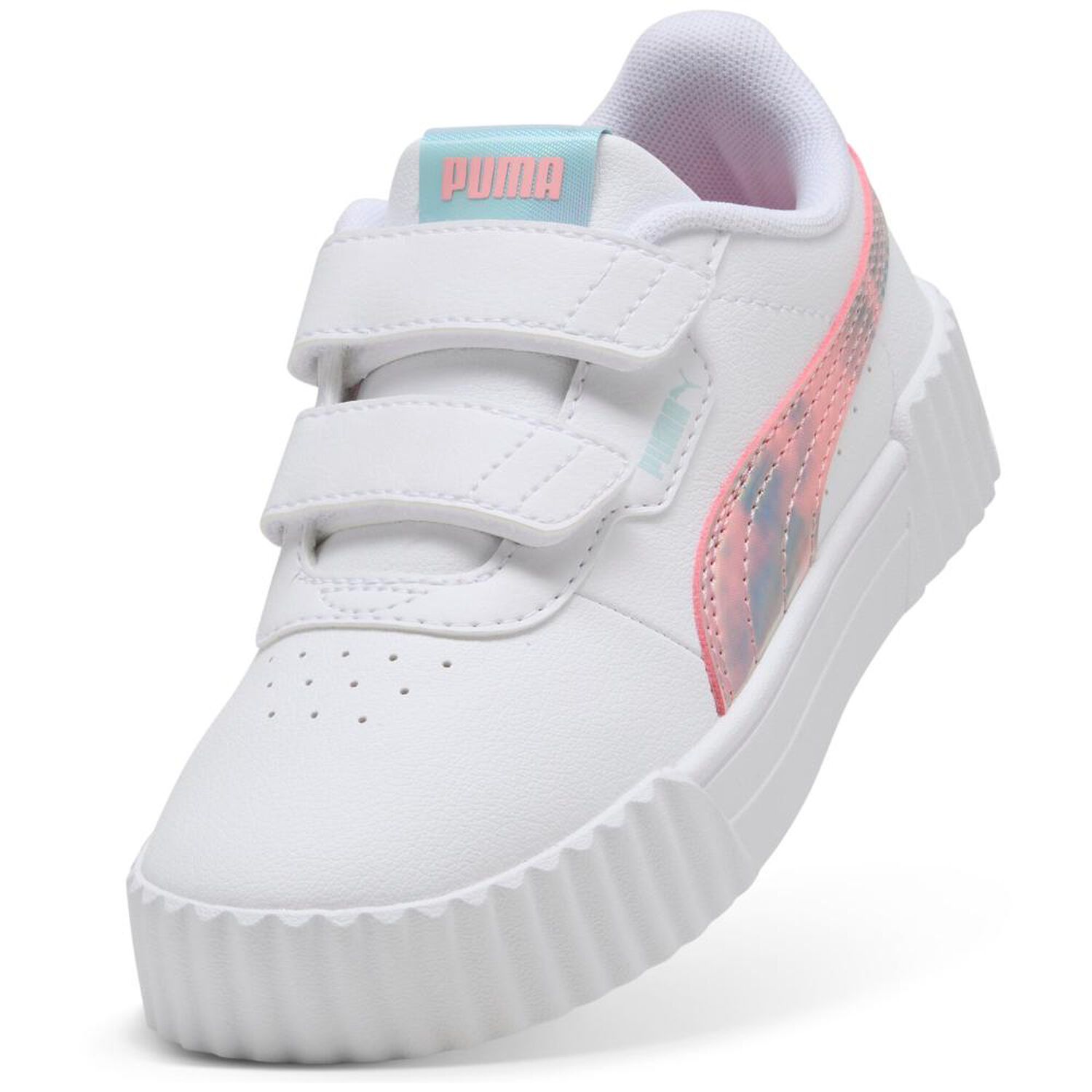 Zapatilla Urbana Ni&ntilde;a Puma Carina Blanco image number 4.0