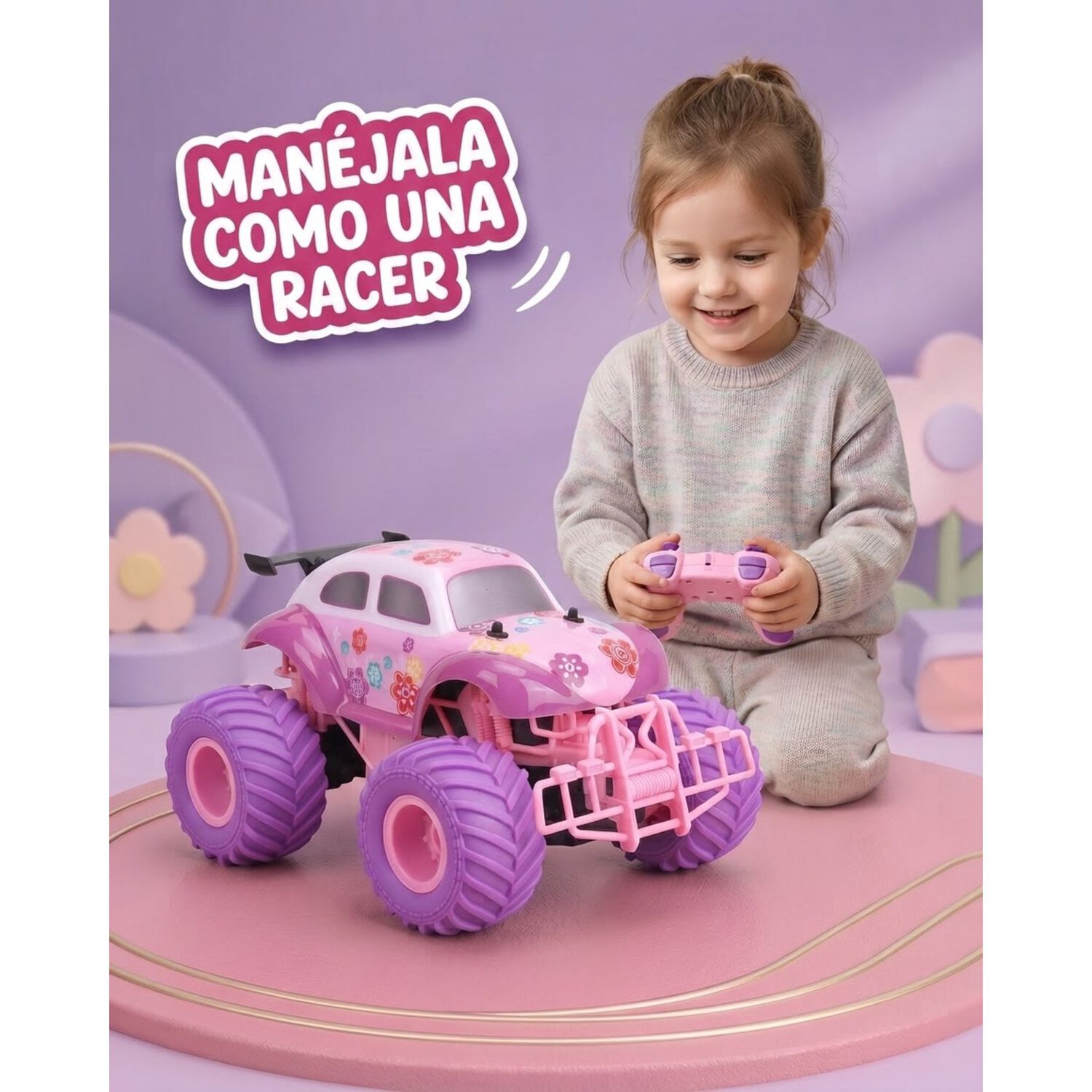 Auto Camioneta 4x4 Rally Control Remoto Todo Terreno Juguete image number 19.0