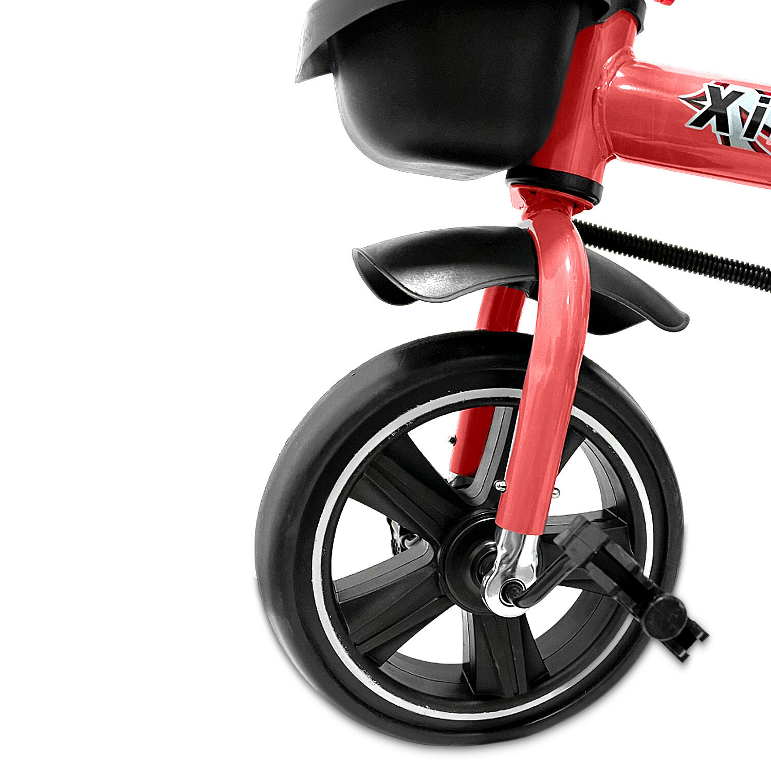 Triciclo Coche Infantil 5 En 1 Con Toldo, Mango Direccional image number 4.0
