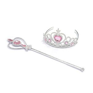 Set Accesorios Corona Y Varita De Princesa