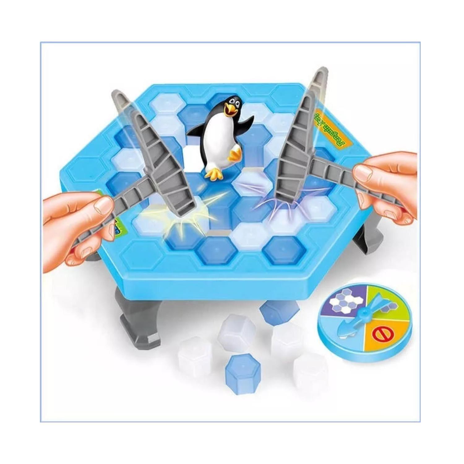 Juguete Juego De Mesa Salva Pinguino Trampas Infantil image number 1.0