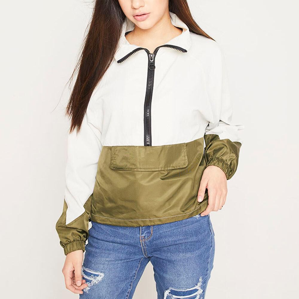 Cortaviento Regular Fit Cuello Alto Mujer Freedom en Oferta | Hites.com