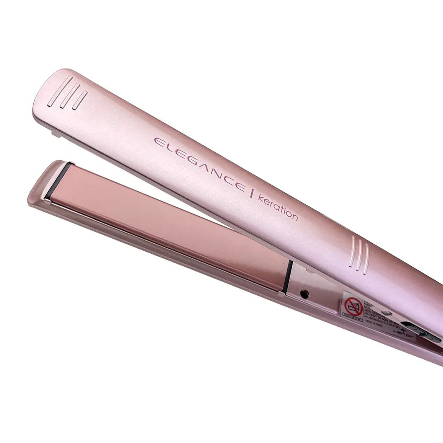 Plancha Cer&aacute;mica Keration Elegance Rosa Gama Bivolt 230c image number 0.0