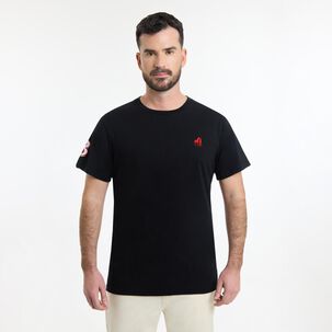 Polera Manga Corta Cuello Redondo Hombre The King's Polo Club