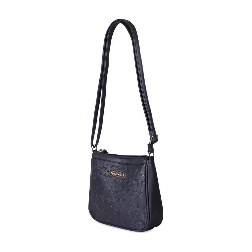 Cartera Cruzada Princess Azul Nautica image number 1.0