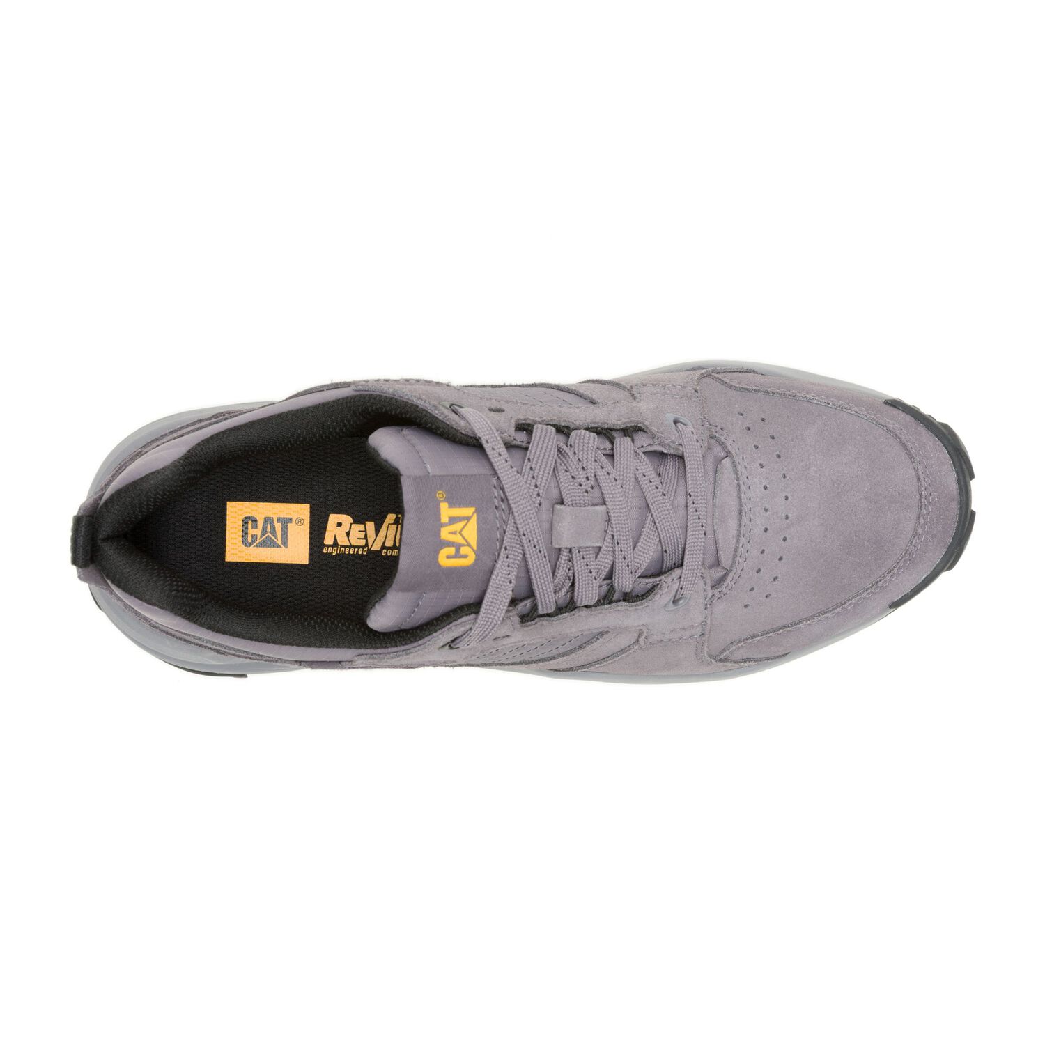 Zapatilla Caterpillar Grapple Suede Hombre Gris image number 6.0