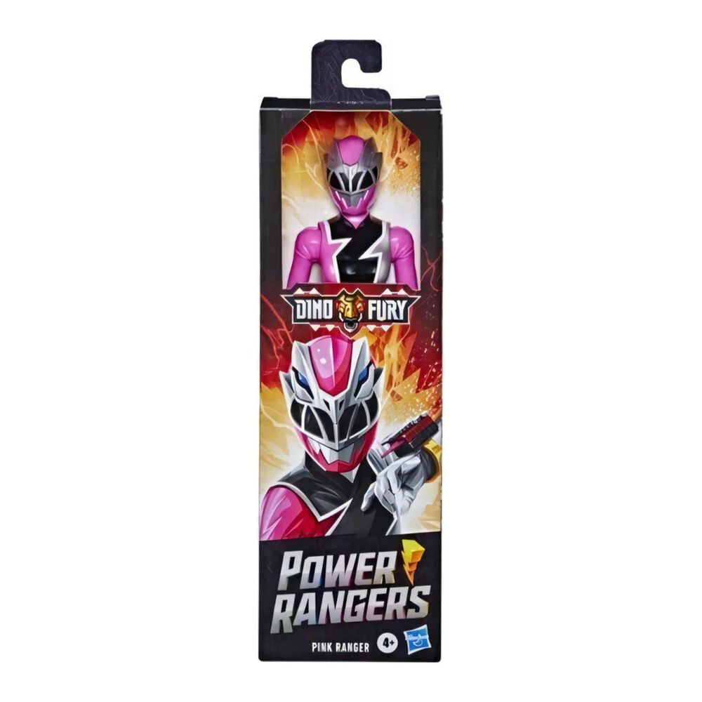 Juguete Figura De Accion Articulada Power Ranger Dyno Rosa image number 2.0