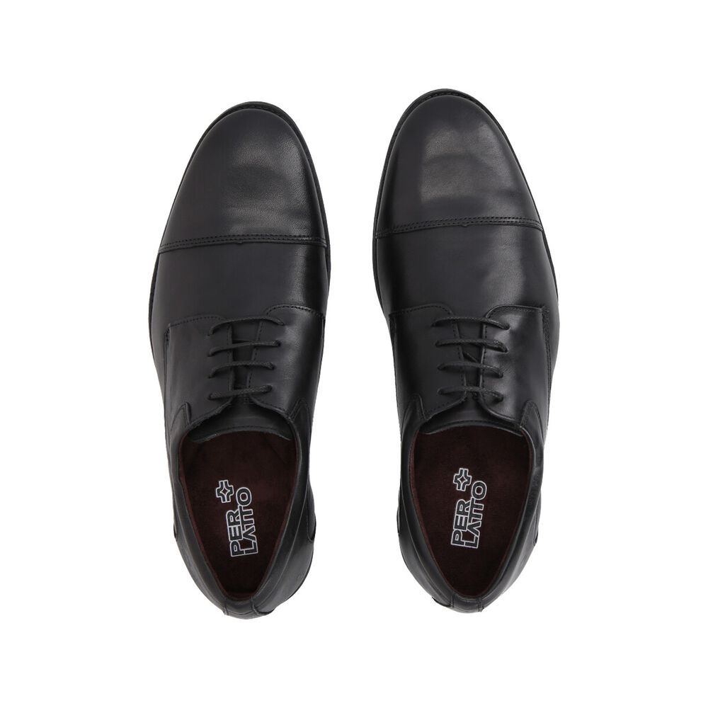 Zapato Formal Hombre Cuero 65 Negro Perlatto image number 3.0