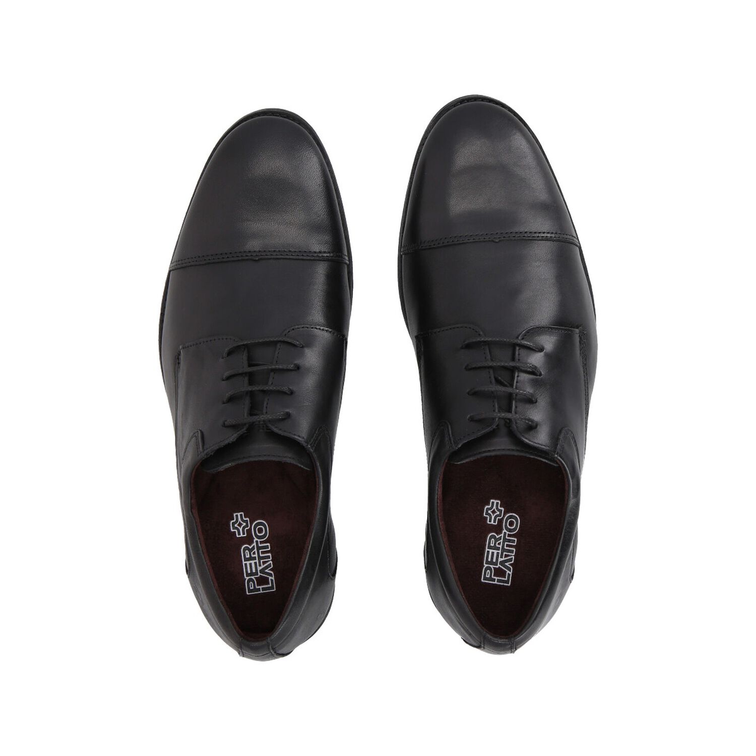 Zapato Formal Hombre Cuero 65 Negro Perlatto image number 3.0