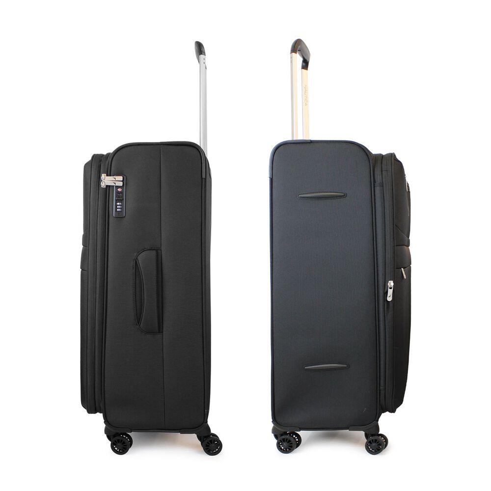 Maleta De Tela Grande Nautica Munich L 23kg Negra image number 5.0