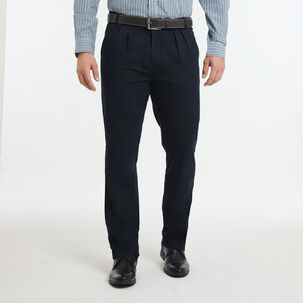 Pantalón Liso Tiro Medio Regular Hombre Herald