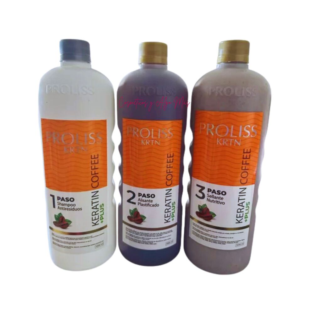 Kit 3 Pasos Alisado Profesional Proliss Efecto Plastificado image number 0.0