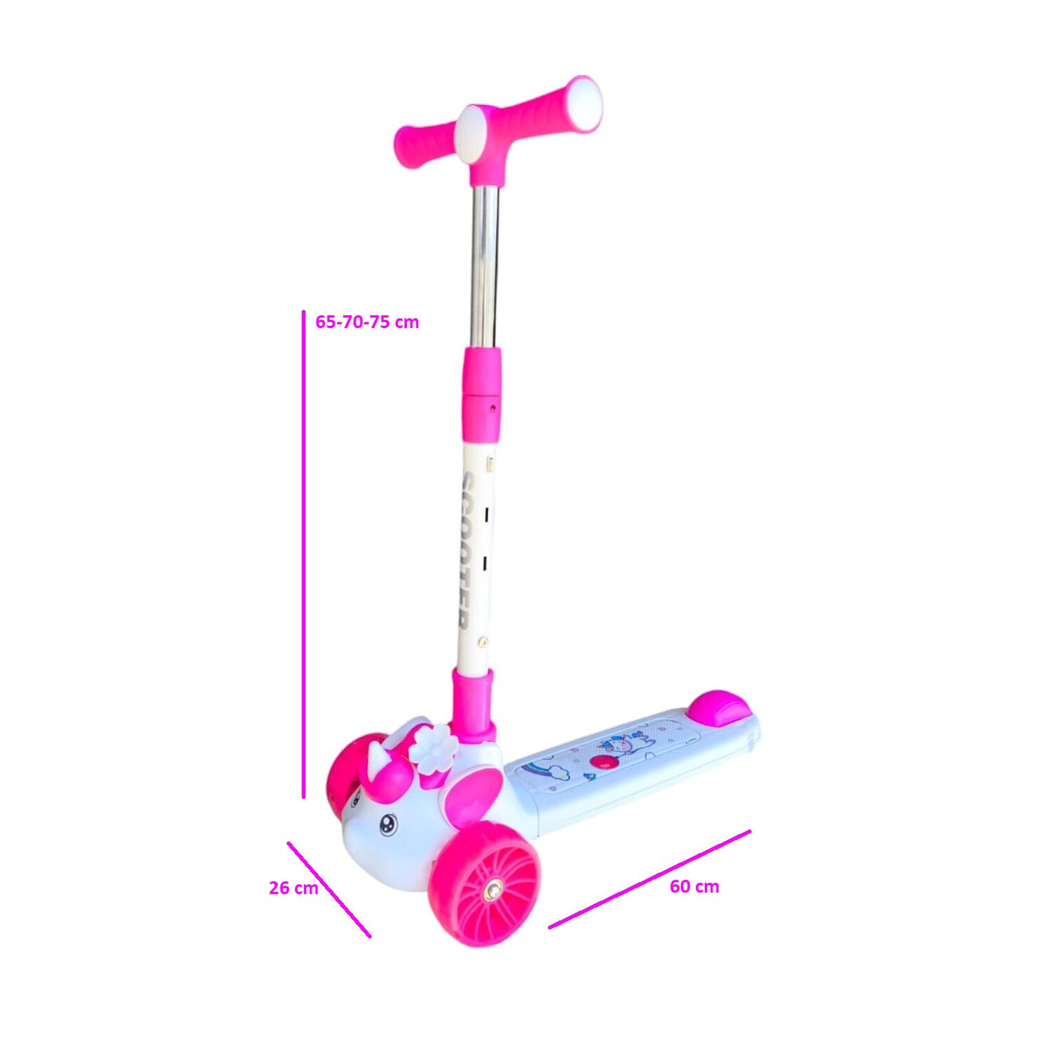 Scooter Monopat&iacute;n Unicornio image number 0.0