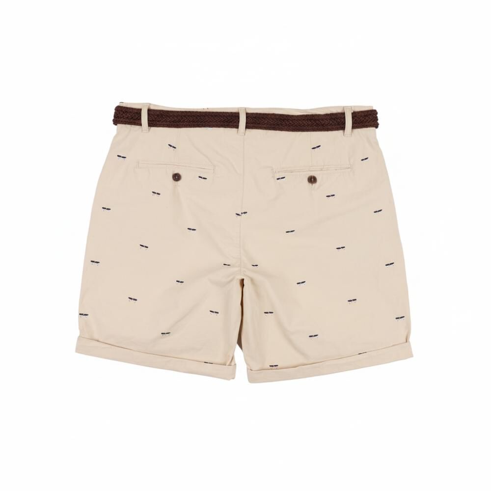 Bermuda Tiro Medio Regular Hombre Peroe image number 1.0