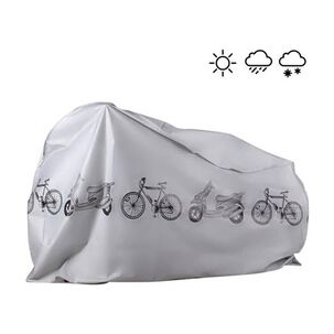 Funda Carpa Lona Cubre Moto Bicicleta Con Dise&ntilde;o