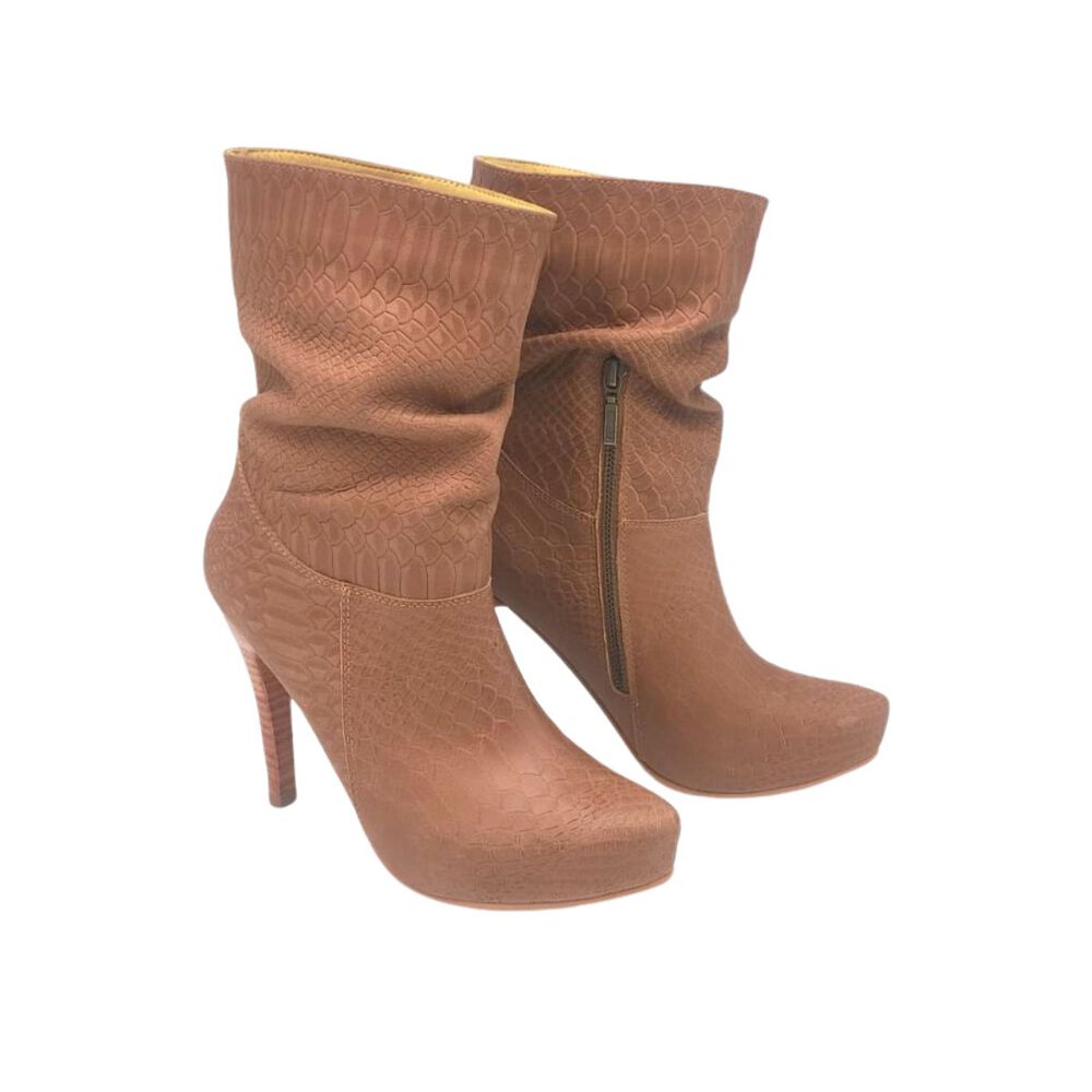 Bota Vilma Camel Cuero Pao Pecados image number 3.0