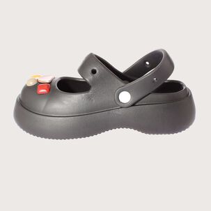 Sandalia Negro V&iacute;a Franca Art. 5d370black