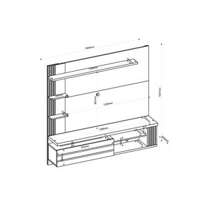Panel Tv Vekka Home Marin
