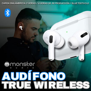 Audífono Monster True Wireless Tw12 Bluetooth In-ear