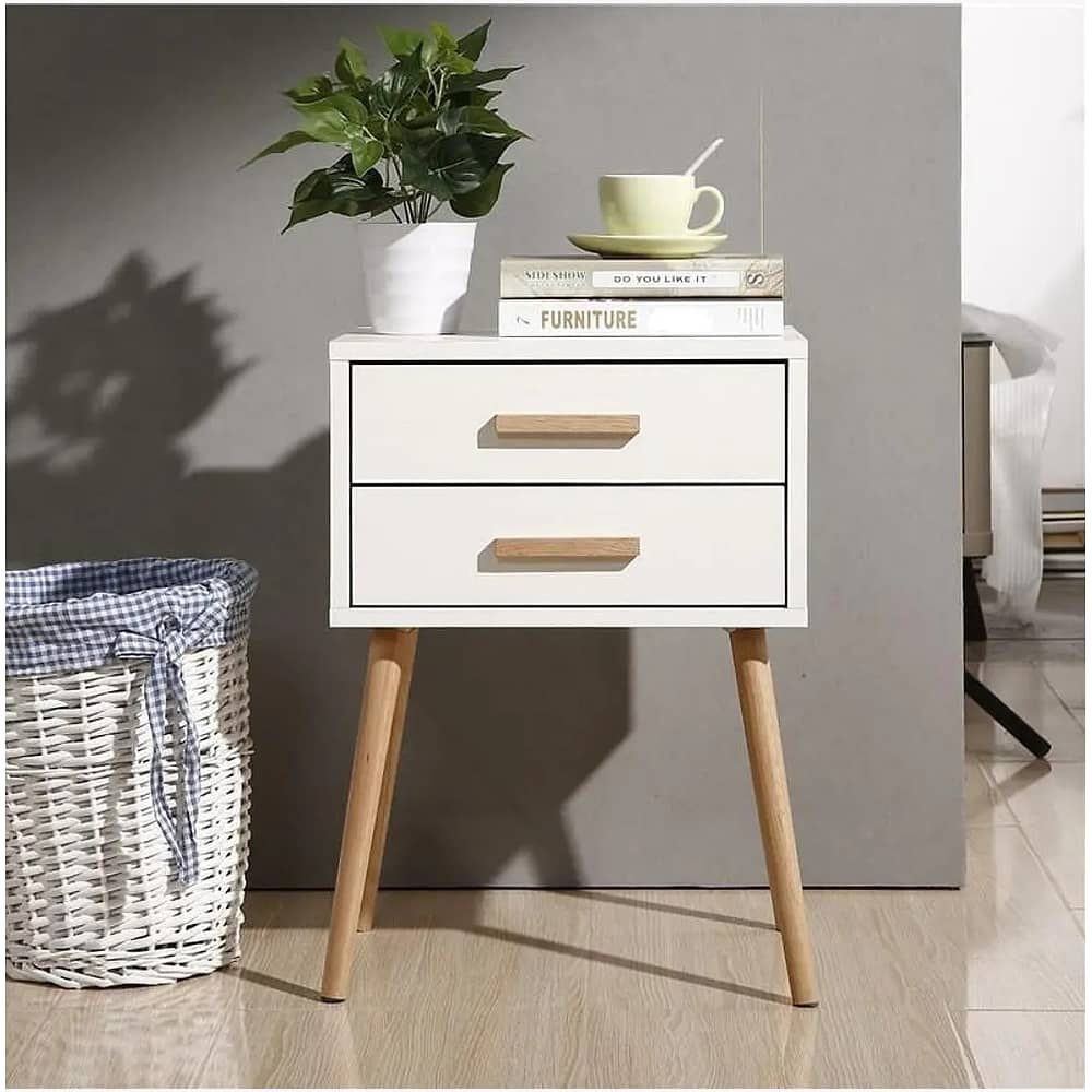 Velador Eames Doble Blanco image number 0.0