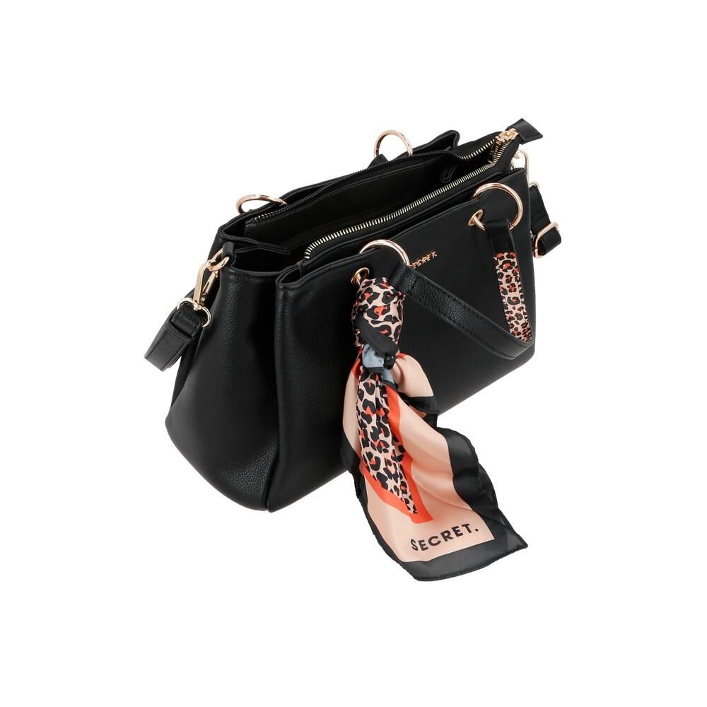 Bandolera Secret Pristina Sc6 M Negro image number 3.0