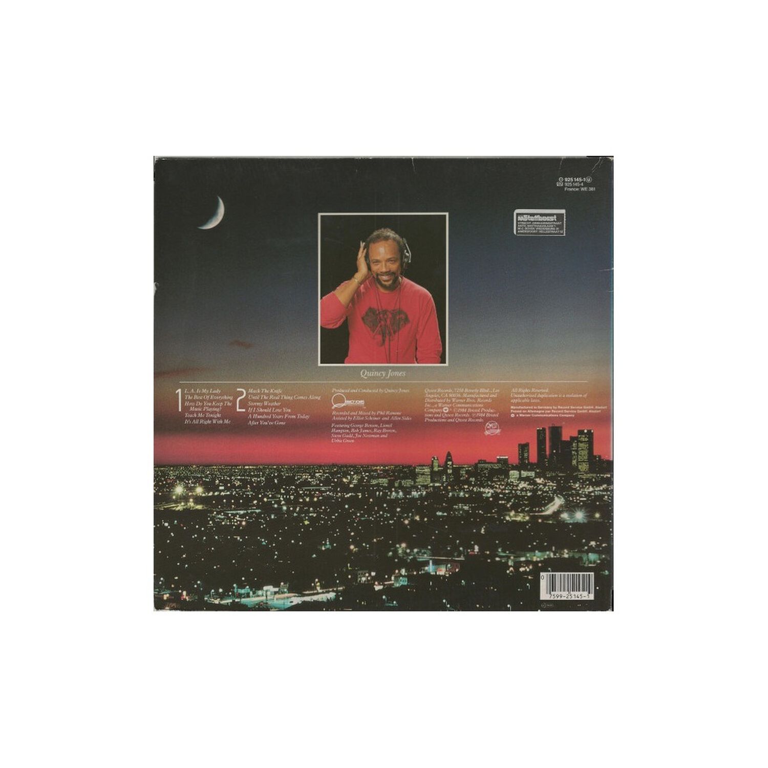 Frank Sinatra - L.a. Is My Lady | Vinilo image number 1.0