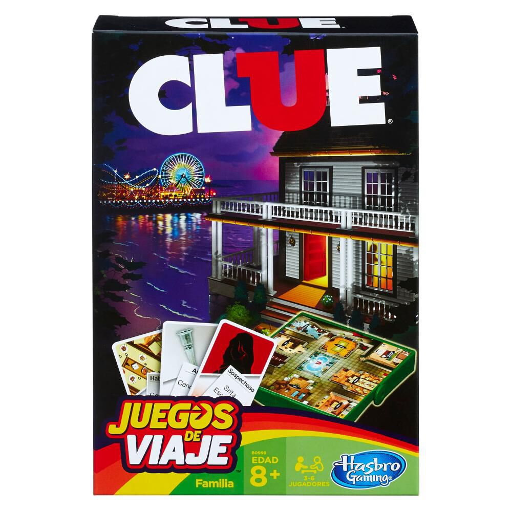 Juego De Mesa Hasbro Gaming Clue image number 0.0