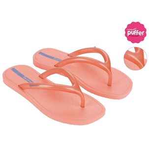 Sandalia Mujer Naranja Puffer Ipanema
