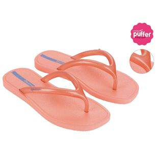 Sandalia Mujer Naranja Puffer Ipanema
