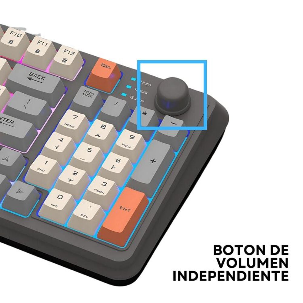 Teclado K82 + Mouse Para Pc Gamer Con Luces Led Rgb image number 6.0