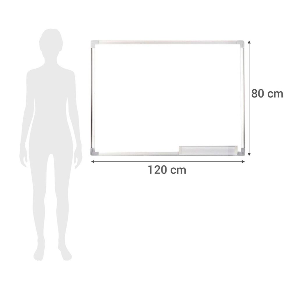 Pizarra Blanca Acr&iacute;lica 80 X 120 Cm image number 2.0