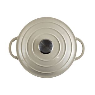 Olla Hierro Fundido 26cm Blanca Keep Antiadherente Cocina